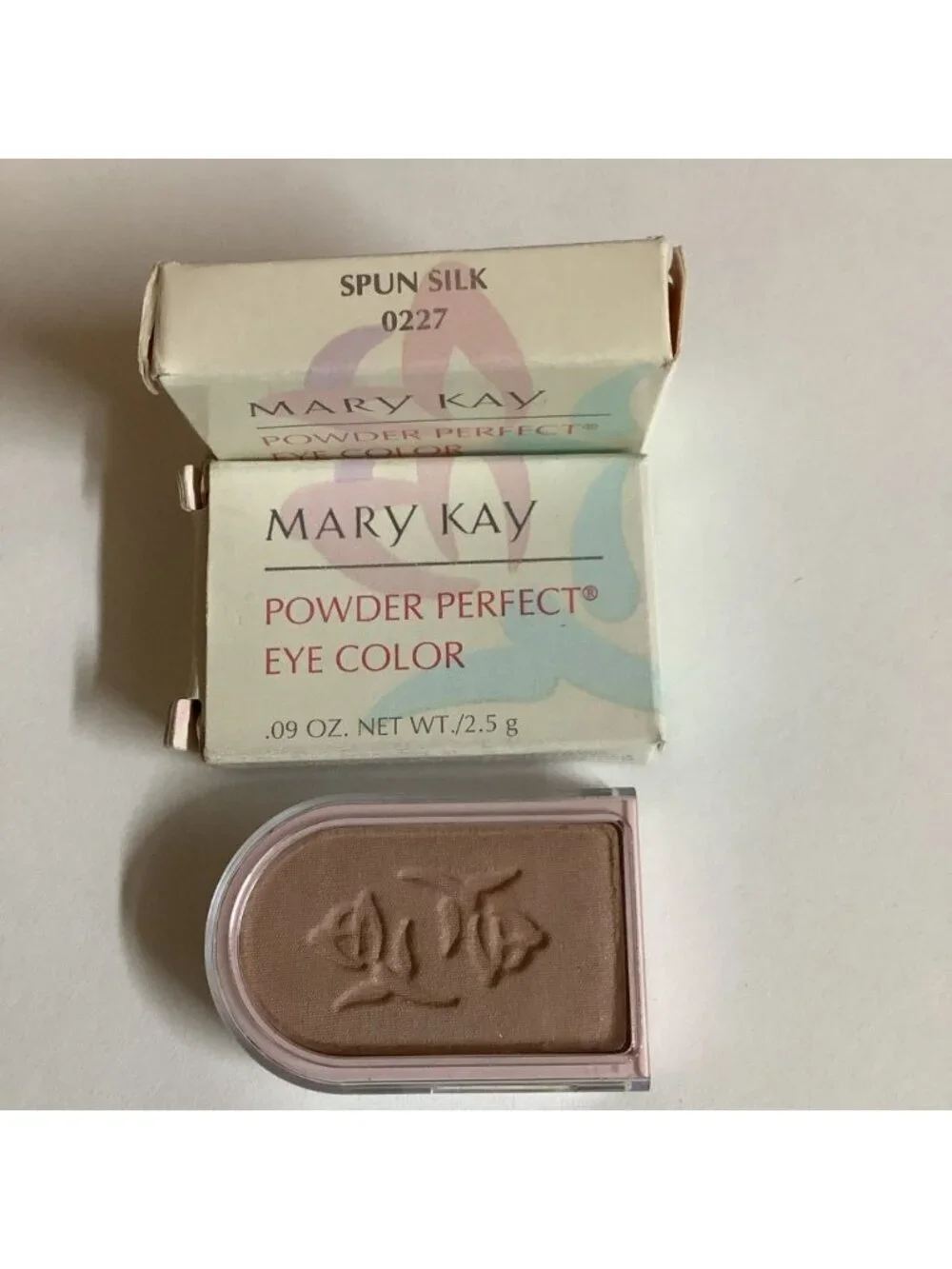 Mary Kay SPUN SILK 0227 Powder Perfect Eye Color Discontinued Rare, 2pcs. New